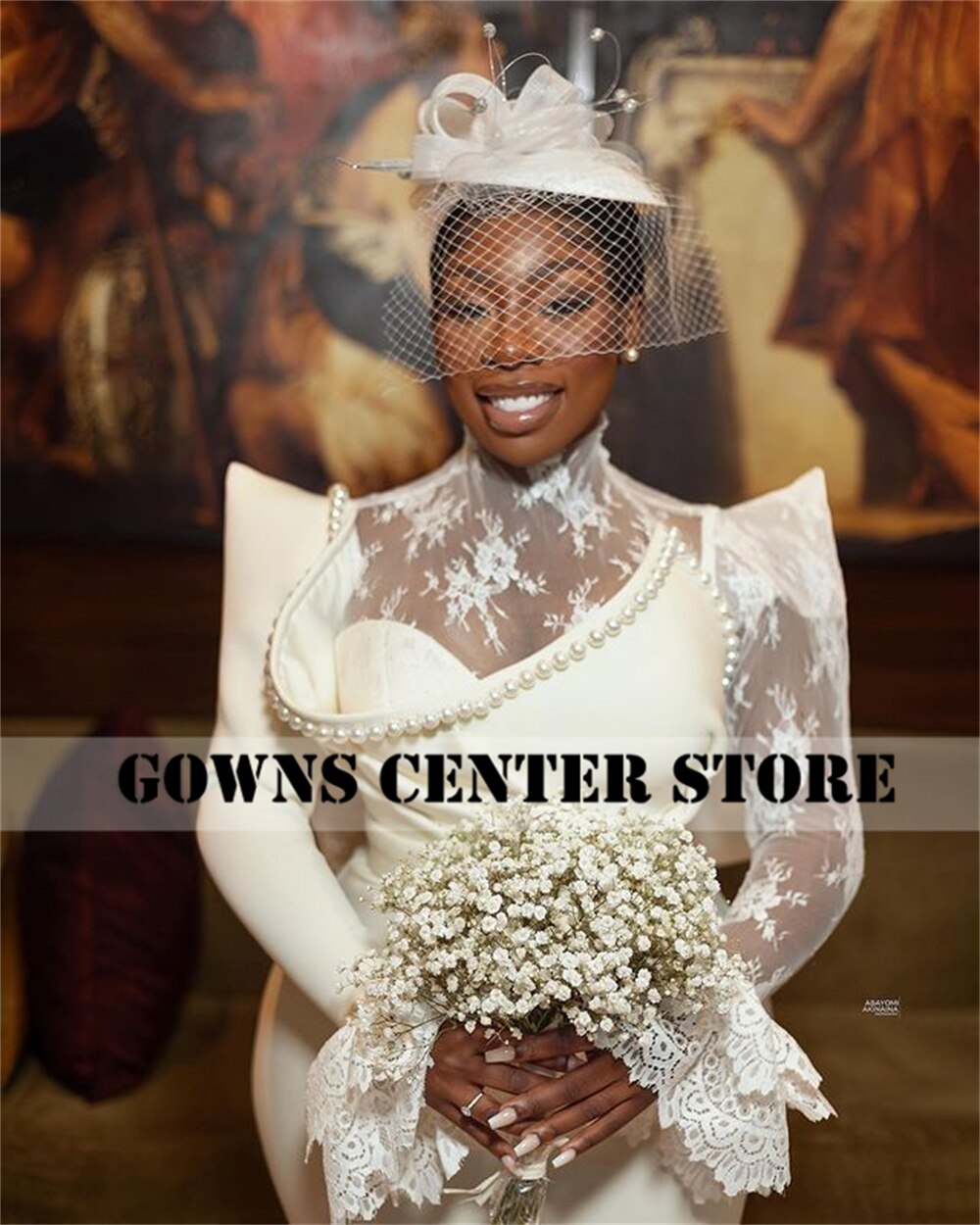 2020 New A Line White Tulle Wrap African Reception Wedding Dress Black Girls  Bridal Gowns Abito Da Sposa Cheap Bridal Gowns From Hellobuyerh, $142.72 |  DHgate.Com